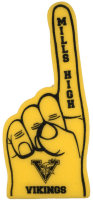 Foam Hands: 16 inch Number 1 Foam Hands